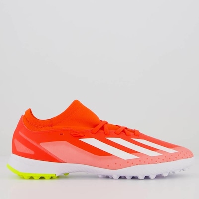 Chuteira Society adidas X Crazyfast League 23 Academy Tf - Infantil - Foto 1