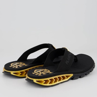 Chinelo Kenner Rakka Gold Flamengo - Masculino - Foto 4