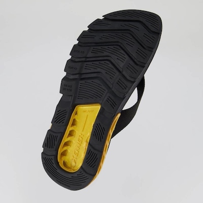 Chinelo Kenner Rakka Gold Flamengo - Masculino - Foto 5