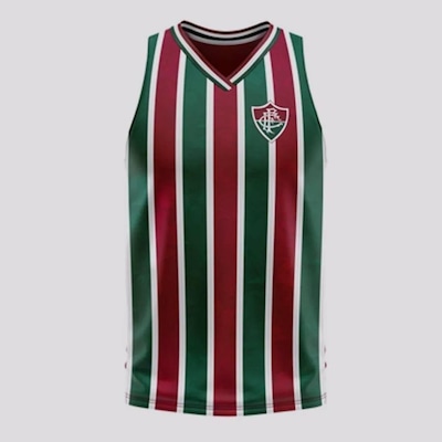 Camiseta Regata do Fluminense Braziline Essence - Infantil - Foto 1