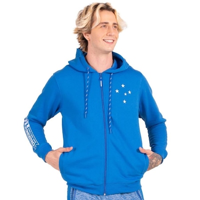 Moletom Aberto Cruzeiro Oficial Raposa Torcedor Surf Center Masculino - Foto 2