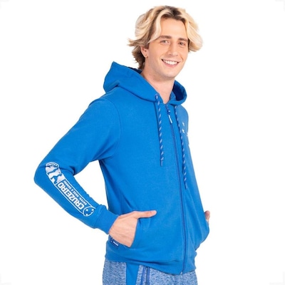 Moletom Aberto Cruzeiro Oficial Raposa Torcedor Surf Center Masculino - Foto 5