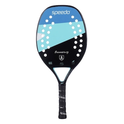 Raquete Beach Tennis Boomerang Glass Fiber + Beach Bag  Speedo -  Black - Foto 2
