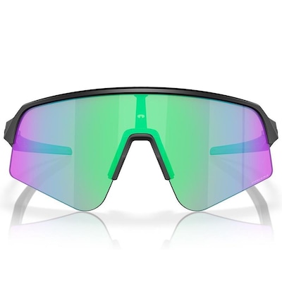 Óculos de Sol Unissex Oakley Sutro Lite Sweep Matte Black Prizm Golf - Foto 4