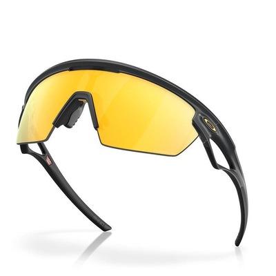 Óculos de Sol Unissex Oakley Sphaera Matte Carbon Prizm 24K Polarized - Foto 4