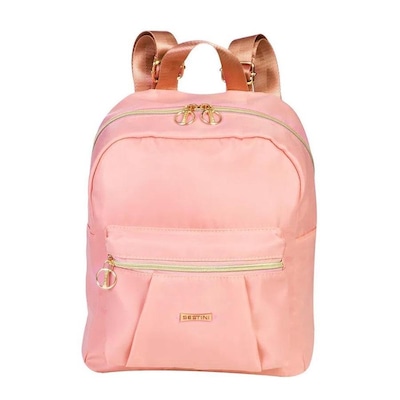 Mochila Sestini Pixie Rosa Pequena Feminina - Foto 1