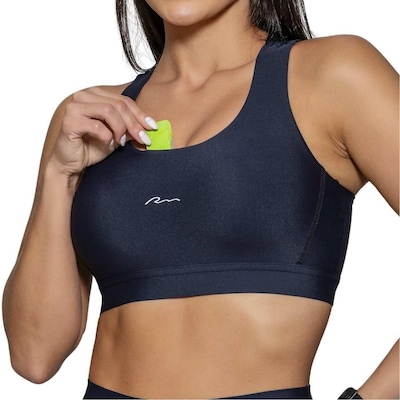 Top Fitness Run More Alta Sustentação - Feminino - Foto 4