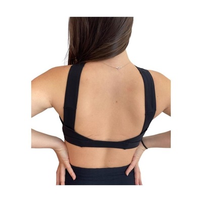 Top Fitness Orbis Suplex Poliamida com Bojo Alças Multifuncionais - Feminino - Foto 4