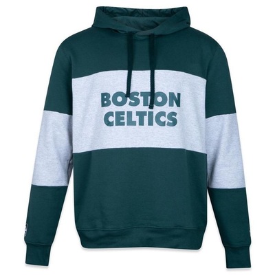 Blusão De Moletom Com Capuz New Era Canguru Fechado Boston Celtics All Classic - Masculino - Foto 3