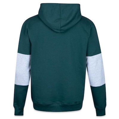 Blusão De Moletom Com Capuz New Era Canguru Fechado Boston Celtics All Classic - Masculino - Foto 1