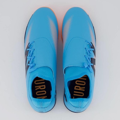 Chuteira Society New Balance Furon Dispatch V7+ - Adulto - Foto 4