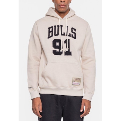 Blusão De Moletom Com Capuz Mitchell & Ness Nba Chicago Bulls Dennis Rodman - Masculino - Foto 3