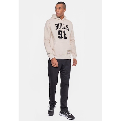 Blusão De Moletom Com Capuz Mitchell & Ness Nba Chicago Bulls Dennis Rodman - Masculino - Foto 5