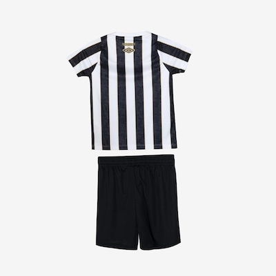 Uniforme de Futebol do  Santos Of. 2 2024 Umbro - Infantil - Foto 2