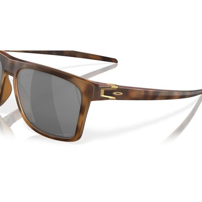 Óculos de Sol Oakley Leffingwell Matte Brown Tortoise - Unissex - Foto 5