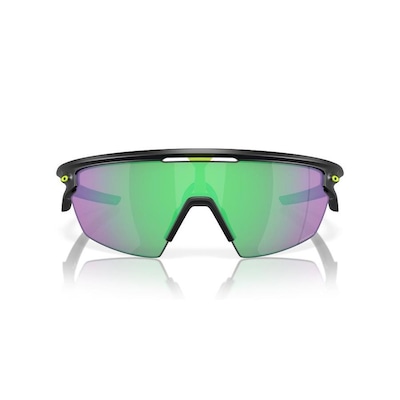 Óculos de Sol Oakley Sphaera Matte Black Ink Prizm Road Jade - Unissex - Foto 3