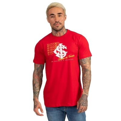Camiseta do Internacional Surf Center Oficial Classic Torcedor - Masculina - Foto 4