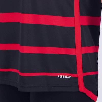 Camisa 1 do Flamengo 2024 Patch Libertadores adidas - Feminina - Foto 6