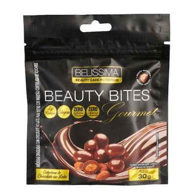 Beauty Bites Belíssima - Chocolate ao Leite - 30g - Foto 1