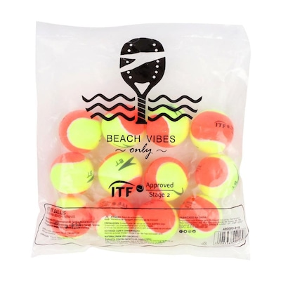 Kit com 12 Bolas de Beach Tennis Speedo BT Speed - Foto 4