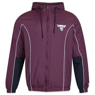 Jaqueta New Era Corta Vento Windbreaker Chicago Bulls All Classic - Masculina - Foto 1