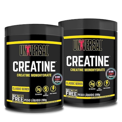 Kit 2X Creatina Monohidratada 200G - Universal Nutrition - Foto 1