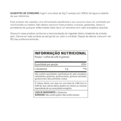 Glutamina Pura 150G - Bio Sports Usa - Foto 2