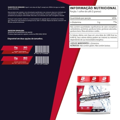 Glutamina 100% Pura 150G - Bio Sports Usa - Foto 2
