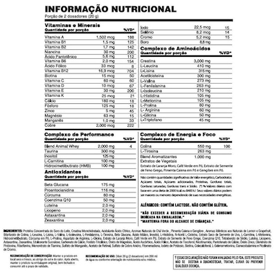 Kit Pré-Treino Hemo-Rage Unleashed 180G + Animal Pak Powder 300G - Nutrex Research - Foto 2