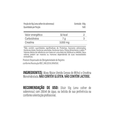 Creatina Monohidratada 100G - Inovative Nutrients - Foto 2
