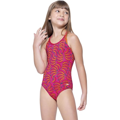 Maiô Cross Duo Banana Speedo - Infantil - Foto 1