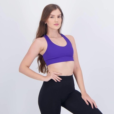 Top Selene Canelado sem Costura - Feminino - Foto 2