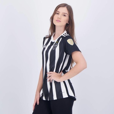 Camisa do Atlético Mineiro I 2024 Patch Libertadores  adidas - Feminina - Foto 3