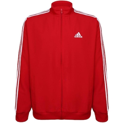 Agasalho adidas M 3S Wv Tt Ts - Masculino - Foto 3
