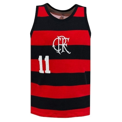 Camiseta de Basquete do Flamengo 1970''''S Liga Retro - Masculina - Foto 1