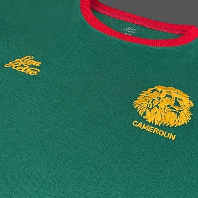 Blusão de Moletom Liga Retro Camarões - Masculino - Foto 5