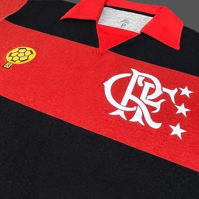 Camiseta do Flamengo 1984 Liga Retro - Masculina - Foto 4