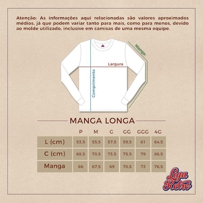 Camiseta do Flamengo 1982 Manga Longa Liga Retro - Masculina - Foto 6