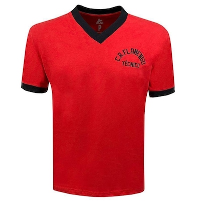 Camisa do Flamengo 1970''''S Liga Retro comissão Técnica - Masculina - Foto 1