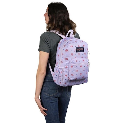 Mochila Jansport Cross Town Lagoon Luau 26 Litros - Foto 6