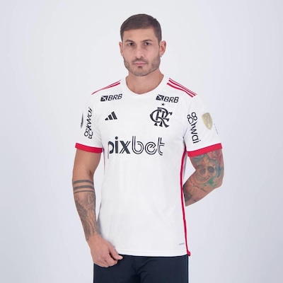 Camisa do Flamengo II 2024 Patch Libertadores adidas - Masculina - Foto 3
