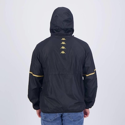 Jaqueta com Capuz Kappa Corta Vento Flow - Masculina - Foto 4
