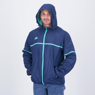 Jaqueta com Capuz Corta Vento Kappa Flow - Masculina - Foto 3