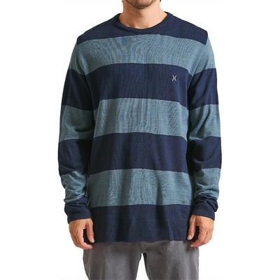 Camiseta Manga Longa Hurley Retilinea Stripes - Masculina - Foto 1