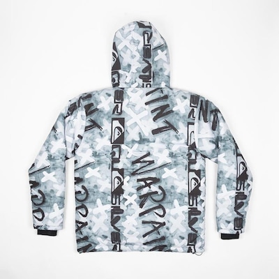 Jaqueta com Capuz Quiksilver Warpaint Wt24 - Masculina - Foto 4