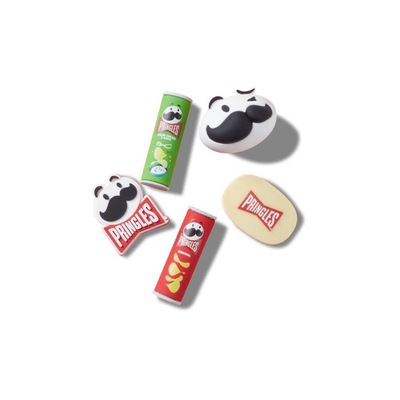 Kit Jibbitz Pringles x Crocs Pack com 5 Peças - Foto 1