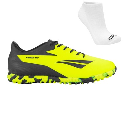 Kit Chuteira Society Penalty Furia Y-3 e Meia - Adulto - Foto 1