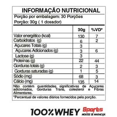 Whey 100% Venum Mousse de Maracujá - 900G - Foto 2