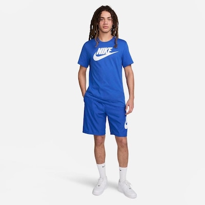 Camiseta Nike Sportswear Icon Futura - Masculina - Foto 4