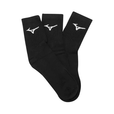 Meia Cano Alto Mizuno Basic com 3 Pares - 43 a 45 - Adulto - Foto 2